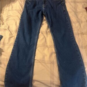 Ariat Women's Blue Boot Cut Jeans 36x32